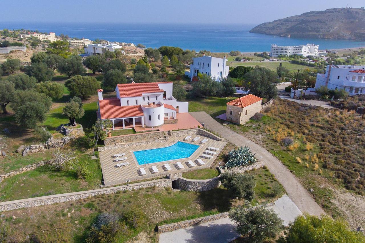Villa Krokali Lindos エクステリア 写真